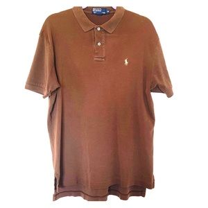 Polo by Ralph Lauren Brown soft polo Size: M